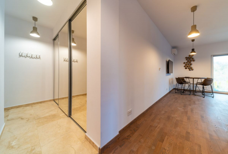 Apartament 2 camere modern, prima inchiriere, garaj subteran Padurea Baneasa