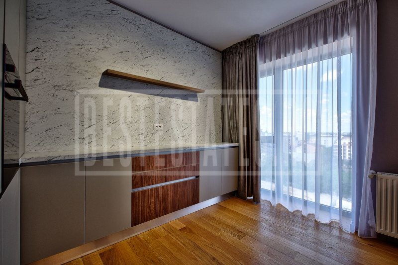 3 room, 2 bedroom luxury duplex in northern Bucharest Aviatiei