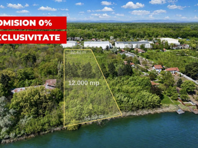 Preț ajustat | Teren 12.000 mp cu deschidere la lac de 44 m | Izvorani