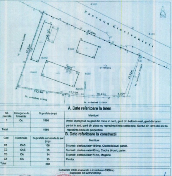 Birouri si spatii depozitare  zona Gara Obor - sos Electronicii