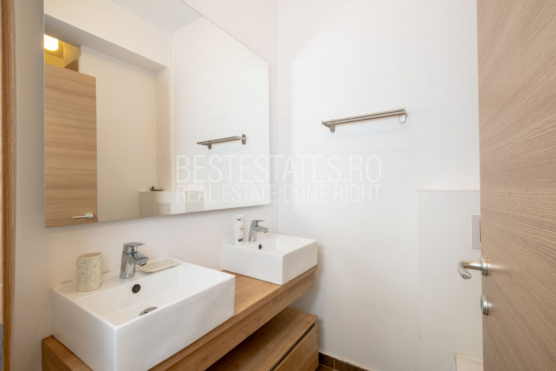 Apartament 2 camere modern, Imobil cu stil, garaj subteran Padurea Baneasa