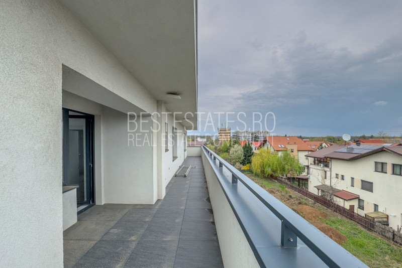 Apartament spectaculos cu 4 camere și terasă de 97 mp – Ultimul etaj, Pipera