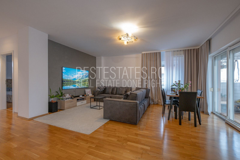 Spacious 3-Room Apartment with a 42 sqm Terrace in Pipera – North Bucharest