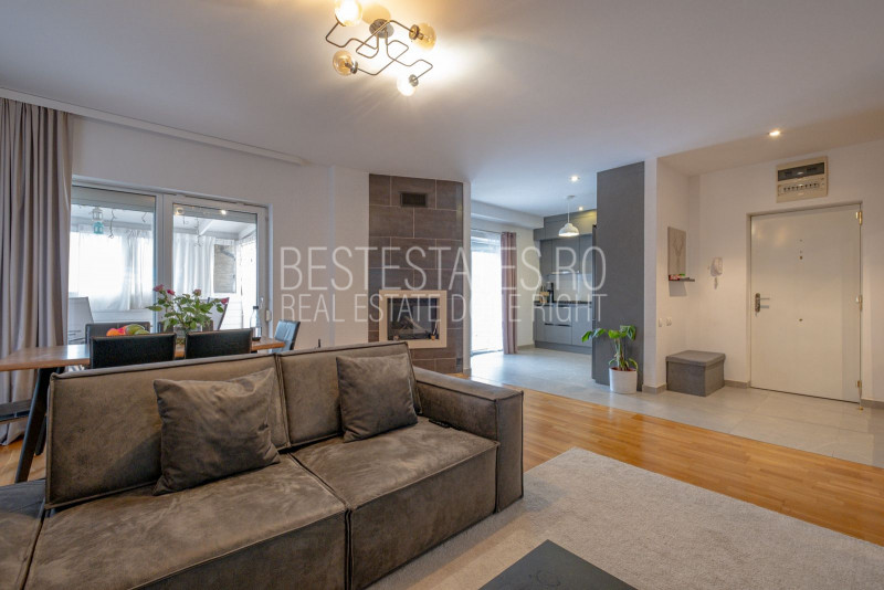Spacious 3-Room Apartment with a 42 sqm Terrace in Pipera – North Bucharest