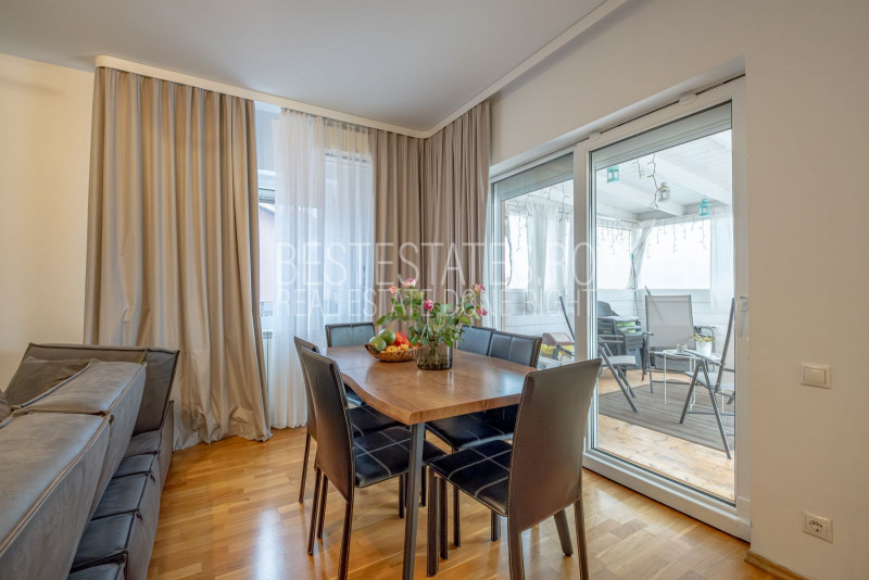 Spacious 3-Room Apartment with a 42 sqm Terrace in Pipera – North Bucharest