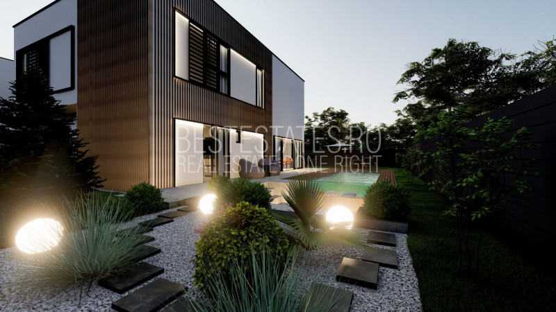Vila moderna posibilitate personalizare – piscina exterioara si garaj dublu!