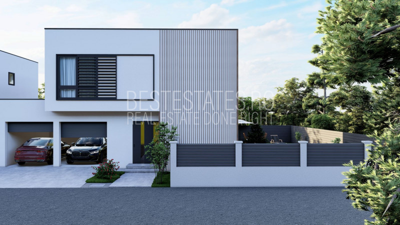 Vila moderna posibilitate personalizare – piscina exterioara si garaj dublu!