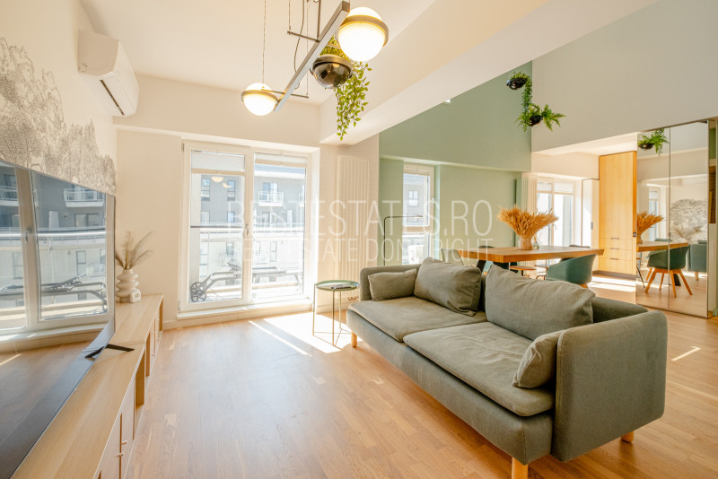 Charming 3-room duplex apartment in North Bucharest