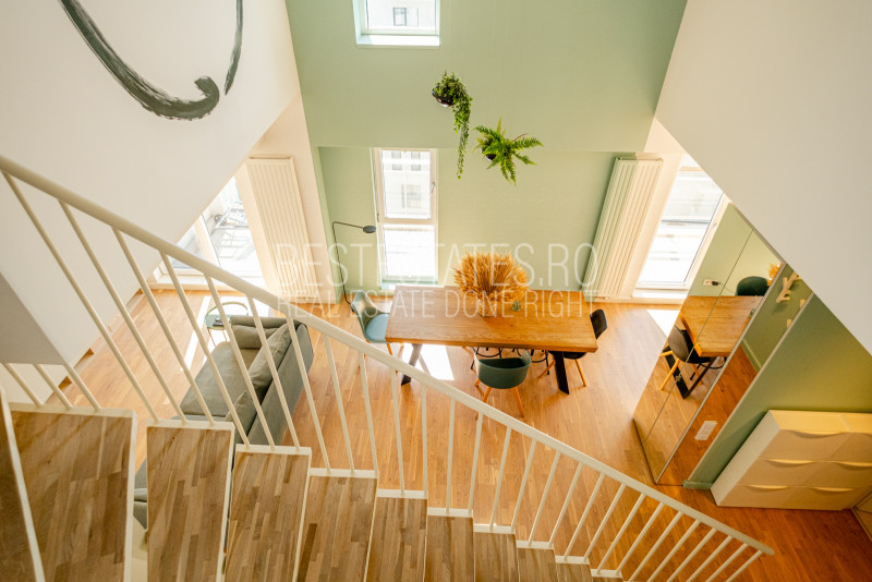 Charming 3-room duplex apartment in North Bucharest