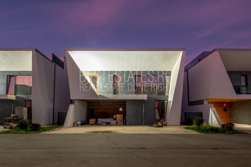 Vila cu design modern si piscina pe acoperis!