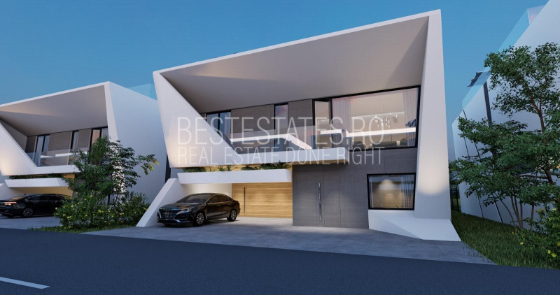 Vila cu design modern si piscina pe acoperis!