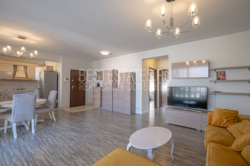 Pipera Rond OMV - 3 camere - 2 locuri parcare subterana si boxa