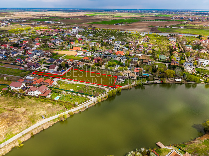 Teren 3.713 mp Ostratu - Corbeanca - Deschidere la lac 