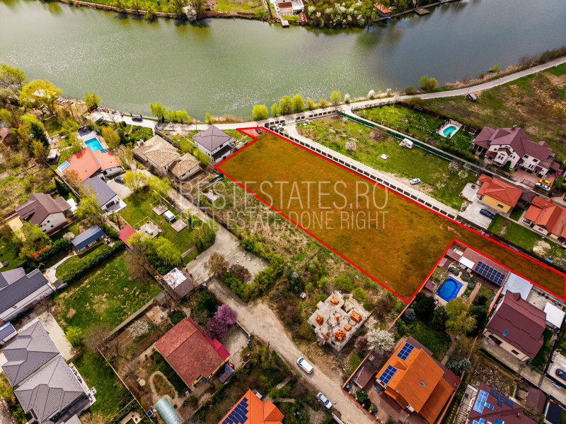 Teren 3.713 mp Ostratu - Corbeanca - Deschidere la lac 