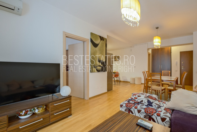 Apartament 2 camere de inchiriat - Herastrau – Satul Francez - 78 mp - garaj