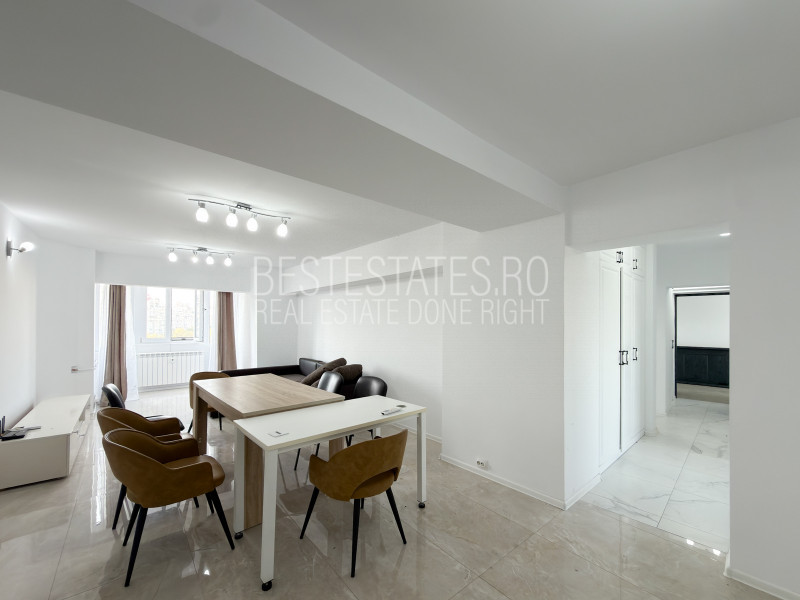 Apartament 4 camere de inchiriat in Piata Alba Iulia | Vedere spre Bd. Unirii