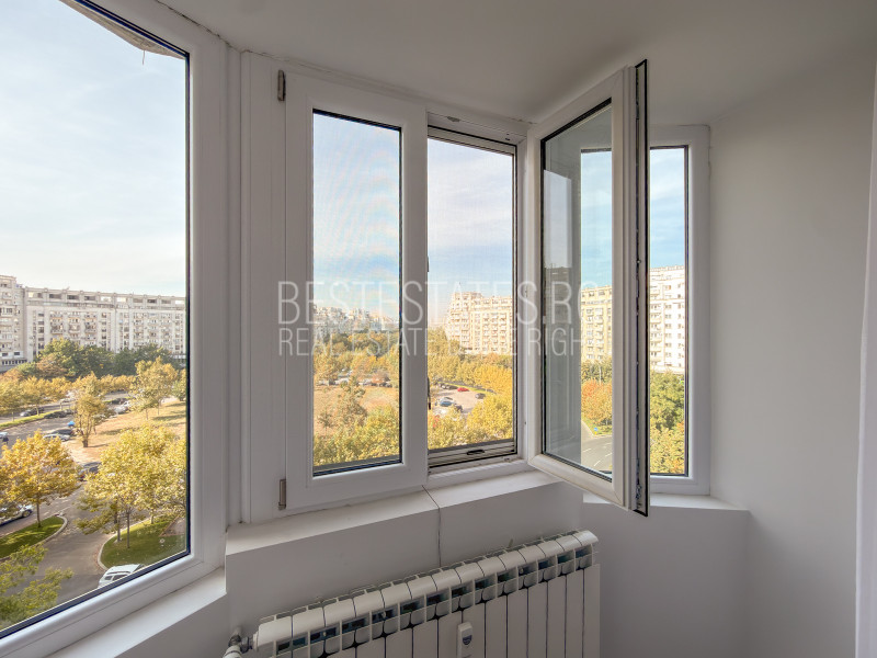 Apartament 4 camere de inchiriat in Piata Alba Iulia | Vedere spre Bd. Unirii